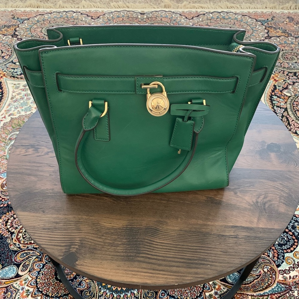 Michael Kors Hamilton Leather Handbag Crossbody